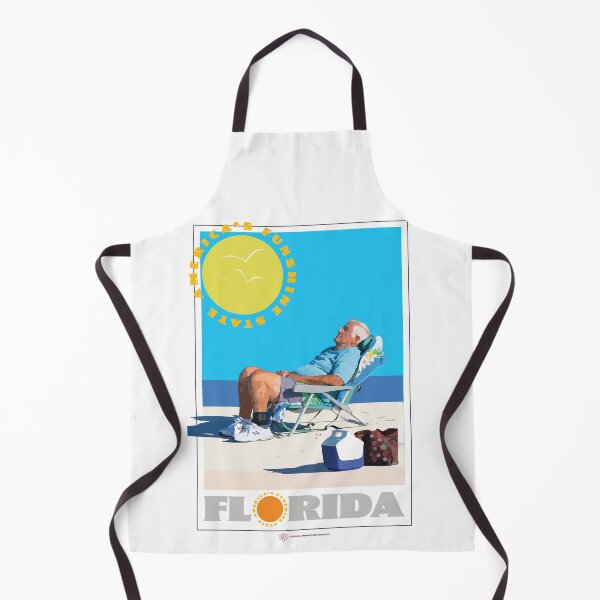 Item preview, Florida Man lapping up the sun, Art Poster designed and sold by Robert Hills.