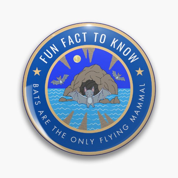 Item preview, Fun fact to know Bats are the only flying mammal designed and sold by fev-rocks.
