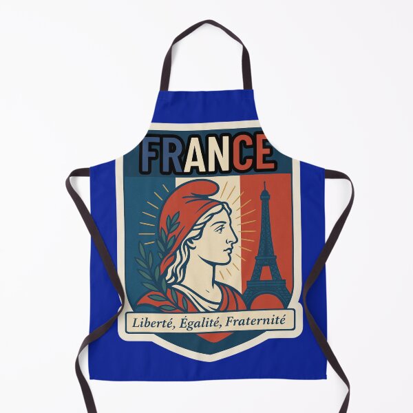 Item preview, France – Marianne & Eiffel Tower Sticker | French Republic Patriotic Art designed and sold by Timeless Design.