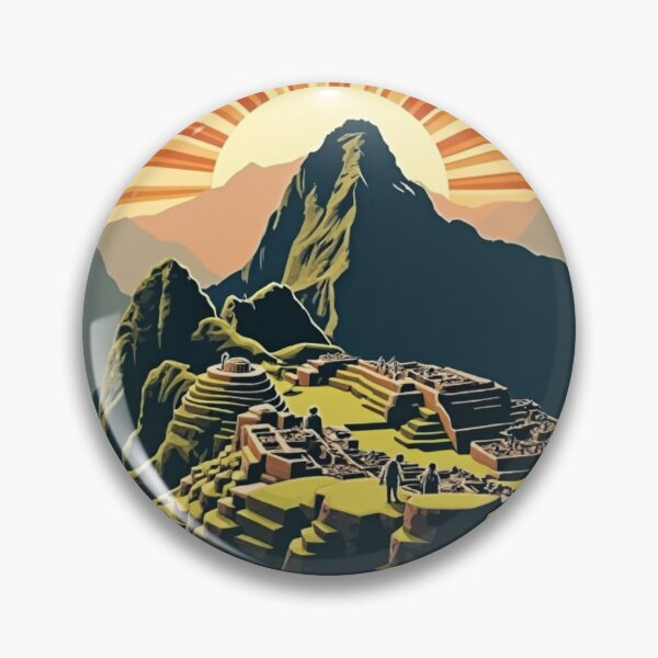 Item preview, Machu Picchu Vintage Travel Poster – The Lost City of the Incas designed and sold by Timeless Design.