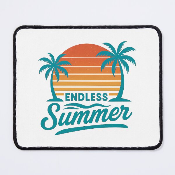 Item preview, Endless Summer – Retro Beach Vibes Tee designed and sold by Adlani.