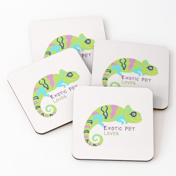 Item preview, Colorful Chameleon – Exotic Pet Lover Design designed and sold by Witty Moon.