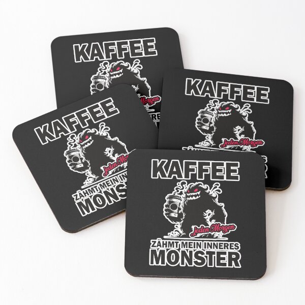 Artikelvorschau, Kaffee zähmt mein inneres Monster entworfen und verkauft von RetroMaritalArt.
