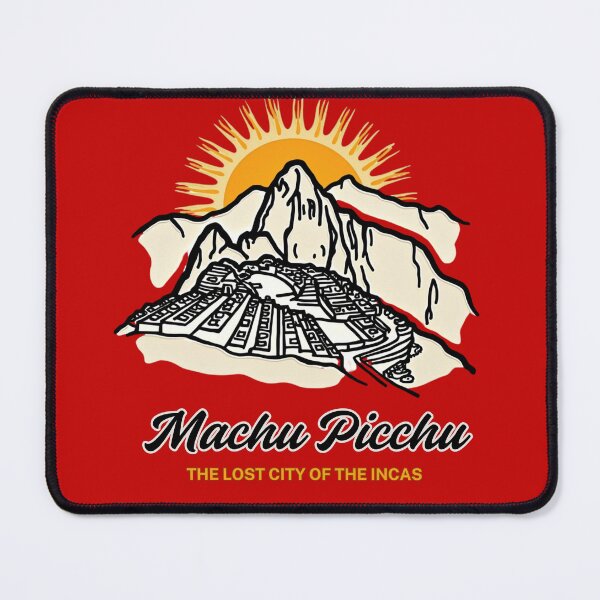 Item preview, "Machu Picchu Minimalist Line Art – The Lost City of the Incas" designed and sold by Timeless Design.