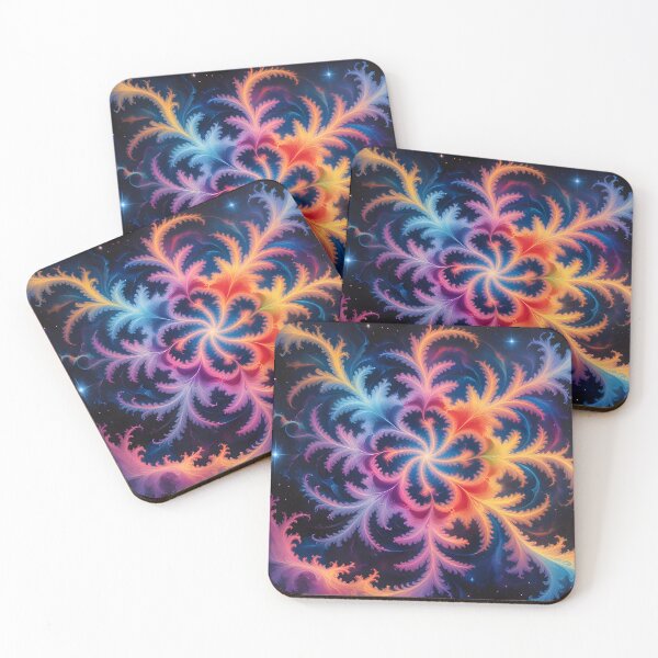 Item preview, Colorful Cosmic Fractal Pattern Art designed and sold by FusionGaze.