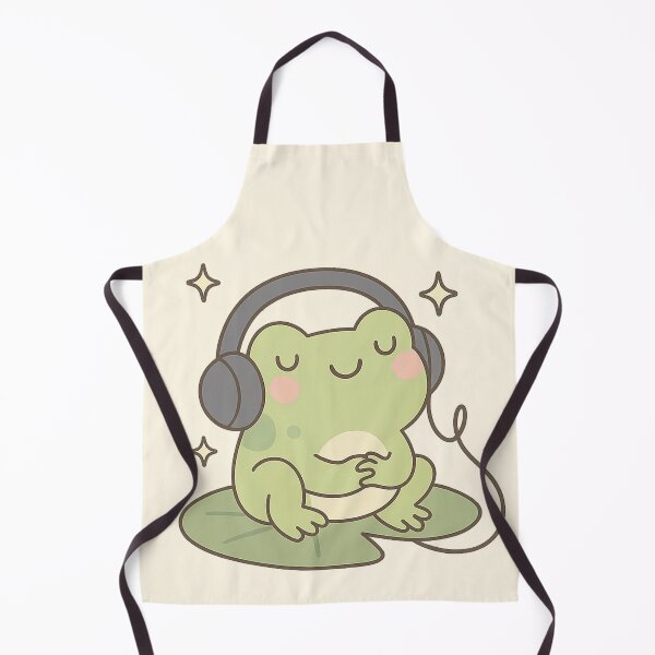 Item preview, Chill Frog Listening to Music designed and sold by starcupzz.