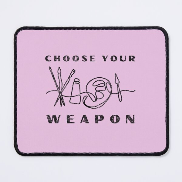Item preview, Artist Tools Choose Your Weapon designed and sold by alczar.