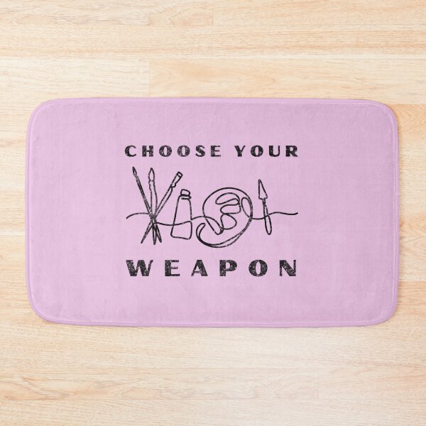 Item preview, Artist Tools Choose Your Weapon designed and sold by alczar.