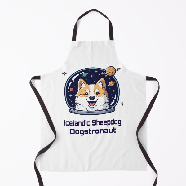 Item preview, Icelandic Sheepdog Dogstronaut – Cute Space Dog designed and sold by The Real Life Symphony.
