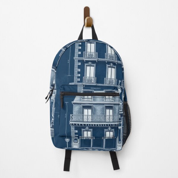 Item preview, Haussmannian Architecture Blueprint – Parisian Building Design designed and sold by Timeless Design.