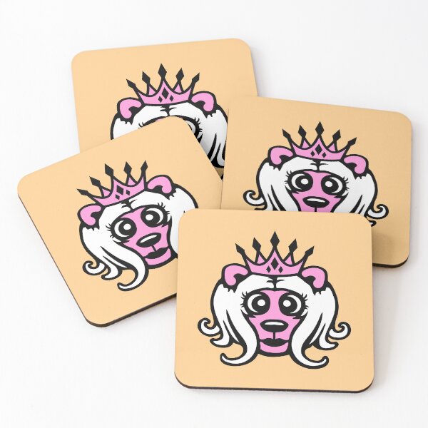 Item preview, Bear Queen Princess Crown Long Hair Ruler Royal Hat designed and sold by shirt-o-mat.
