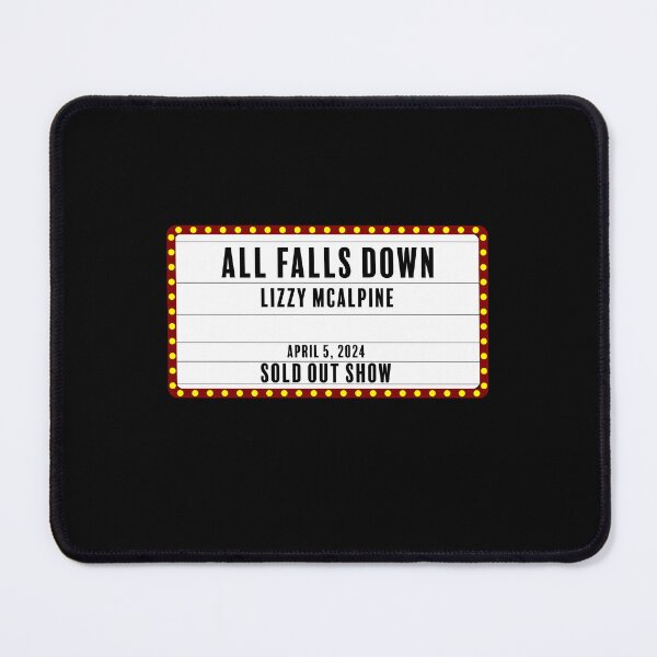 Item preview, All Falls Down Lizzy McAlpine Lyrics designed and sold by Hologram With You Designs.