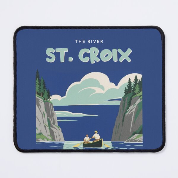 Item preview, St. Croix River – Vintage Nature Art for Canoe & Outdoor Lovers designed and sold by Homper.