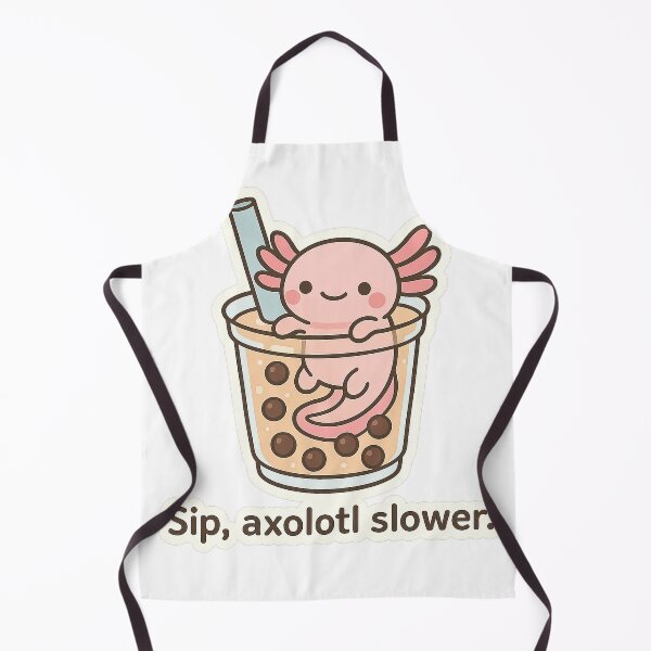 Item preview, Axolotl Boba – “Sip, axolotl slower” designed and sold by Thorrdu.