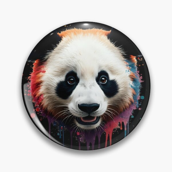 Item preview, The Vibrant Zen Panda designed and sold by WitInNuKicks.