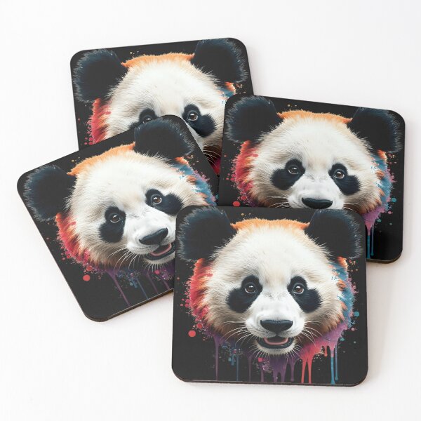 Item preview, The Vibrant Zen Panda designed and sold by WitInNuKicks.