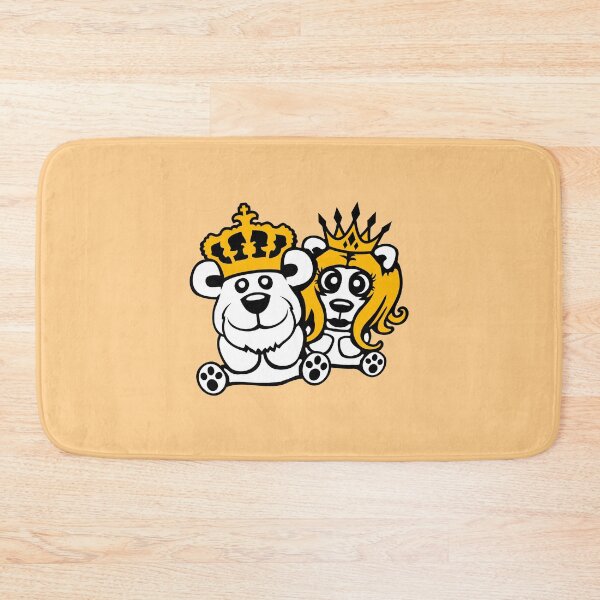 Item preview, 2 Bear Queen King Crown Couple Love Ruler Royal designed and sold by shirt-o-mat.