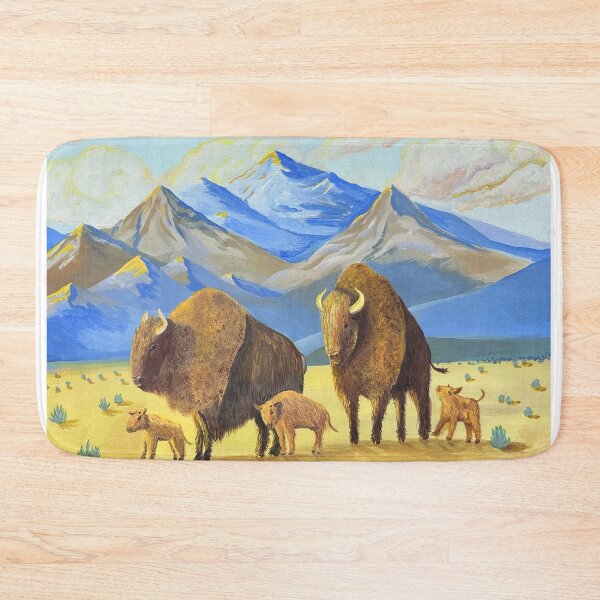 Item preview, Katielos Bison Family designed and sold by MorelMeadows.
