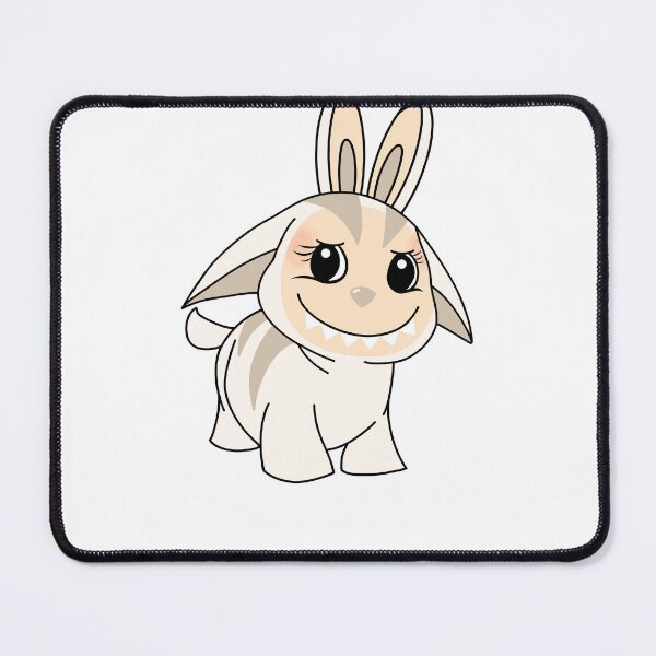 Item preview, Lapoogbu - Soymilk Poogle Neopets Labubu Sticker  designed and sold by hellodelicious studios.