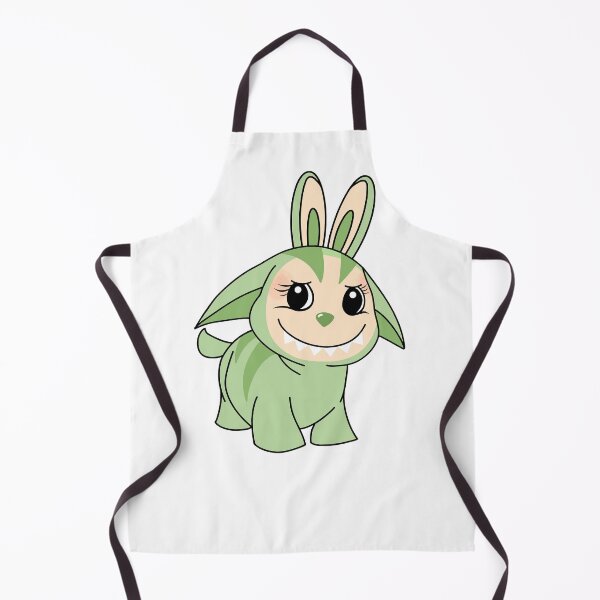 Item preview, Lapoogbu - Green Grape Poogle Neopets Labubu Sticker  designed and sold by hellodelicious studios.