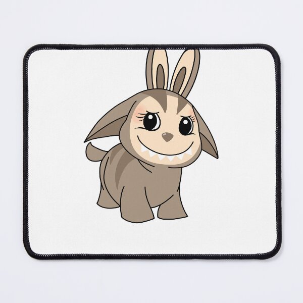 Item preview, Lapoogbu - Toffee Poogle Neopets Labubu Sticker  designed and sold by hellodelicious studios.