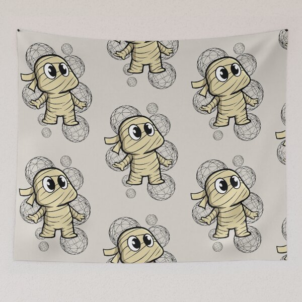 Item preview, Cute Halloween Mummy Cartoon Essential designed and sold by PCGraphicStudio.