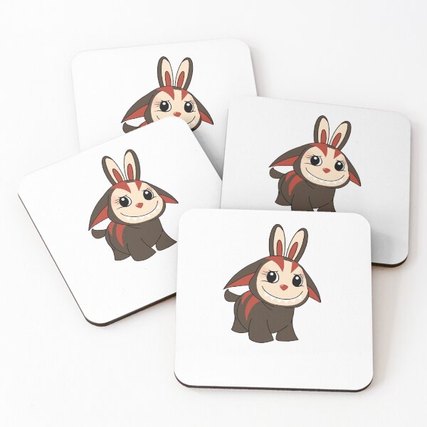 Item preview, Lapoogbu - Chestnut Secret Poogle Neopets Labubu Sticker  designed and sold by hellodelicious studios.