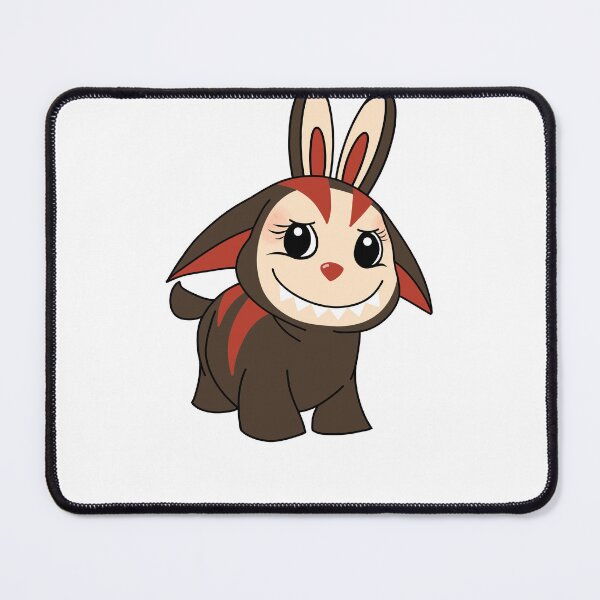 Item preview, Lapoogbu - Chestnut Secret Poogle Neopets Labubu Sticker  designed and sold by hellodelicious studios.