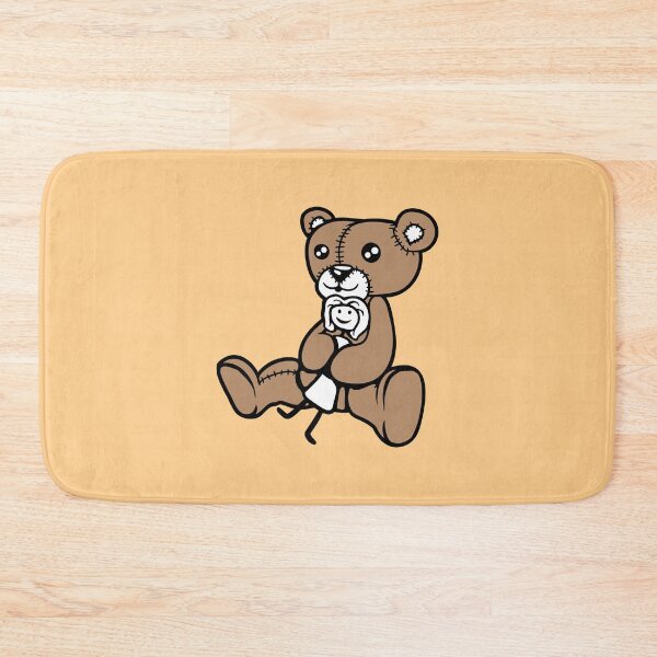 Item preview, Teddy Bear Cuddling Little Girl Giant Big Toy designed and sold by shirt-o-mat.