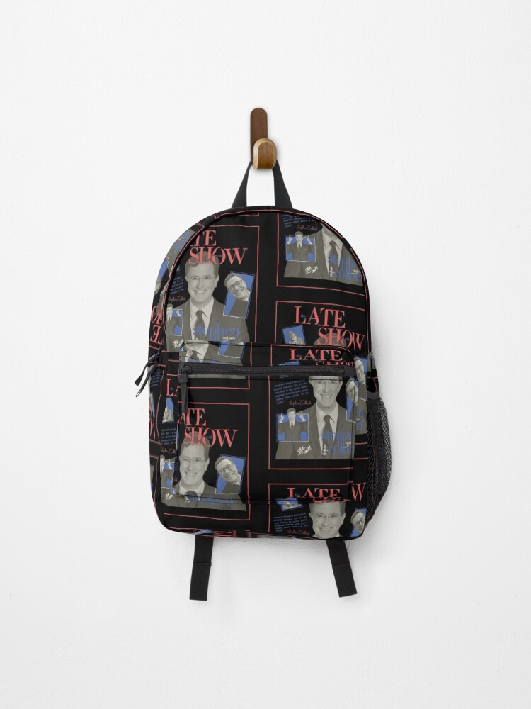 Thumbnail 1 of 3, Backpack, Stephen Colbert Late Show designed and sold by DJava-ArtO.