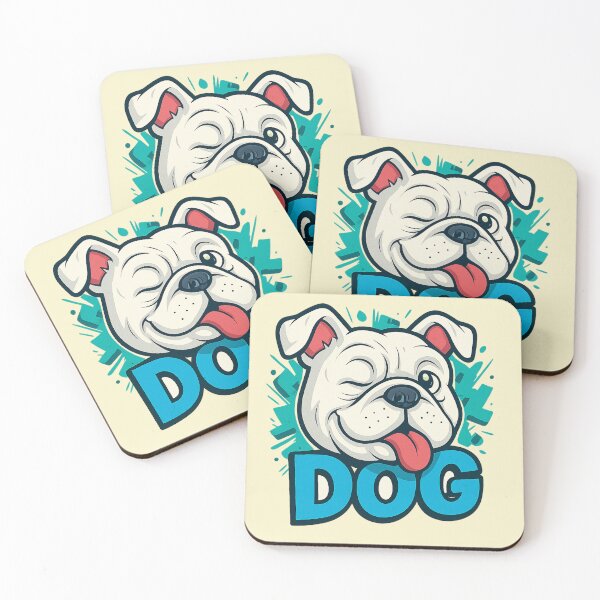 Item preview, Perro Divertido Ilustrado - Bulldog Guiñando el Ojo designed and sold by Idelab-11.