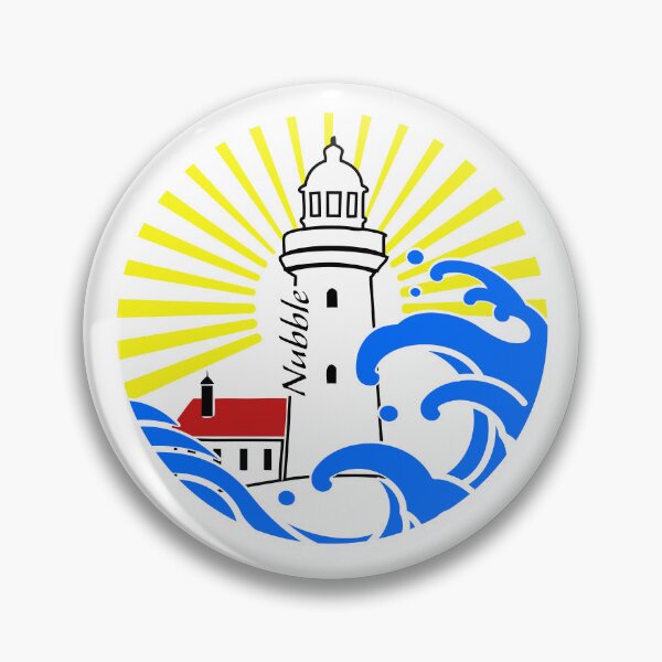 Item preview, Waves at Nubble Lighthouse designed and sold by Willow Sage.