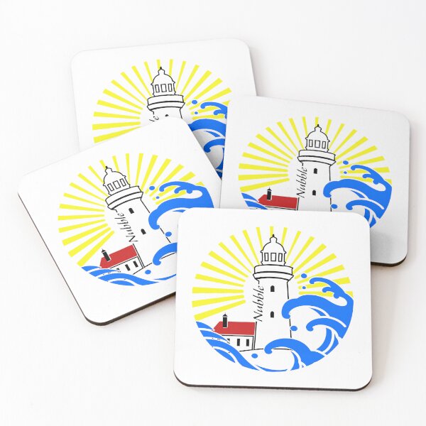 Item preview, Waves at Nubble Lighthouse designed and sold by Willow Sage.