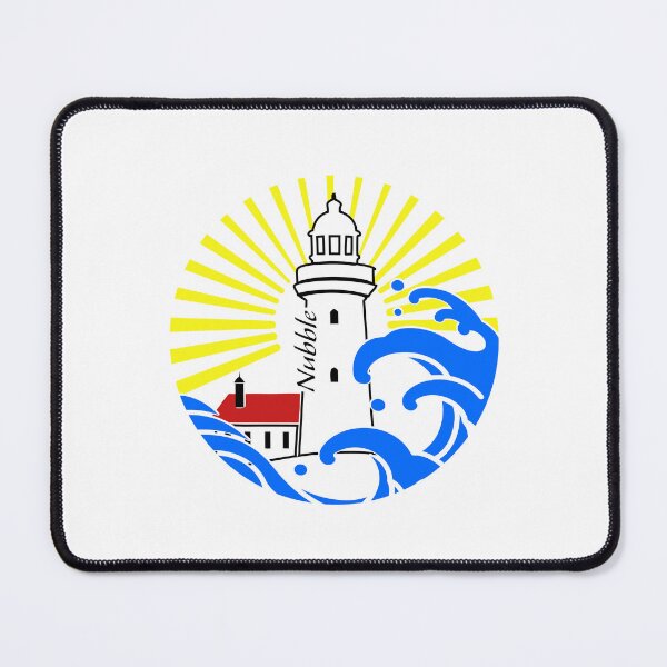 Item preview, Waves at Nubble Lighthouse designed and sold by Willow Sage.