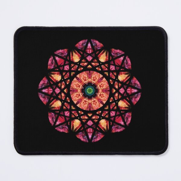 Item preview, Ember Rosette - Kaleidoscopic Mandala #003 designed and sold by smorfydesign.