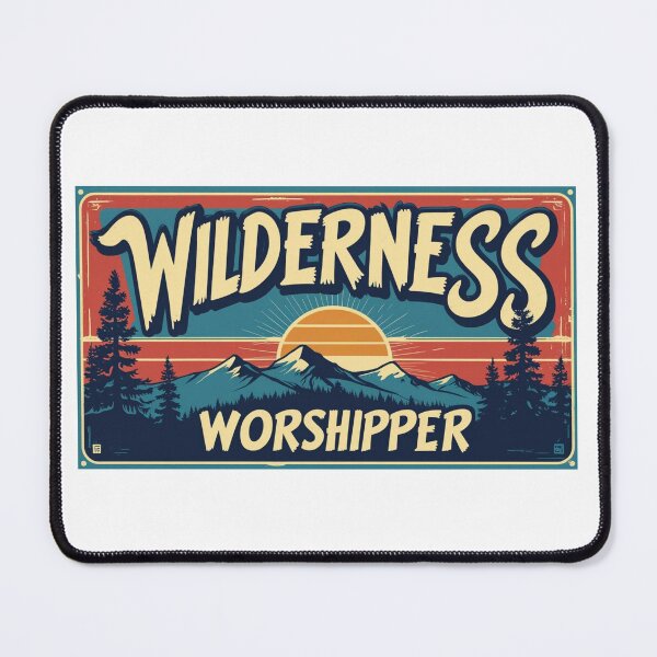 Item preview, Wilderness Worshipper – Retro Christian Camp Design Young Life designed and sold by MerchVersum.