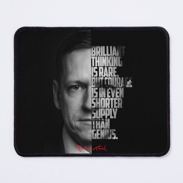 Item preview, Peter Thiel – Visionary Quote designed and sold by Enea Kelo.