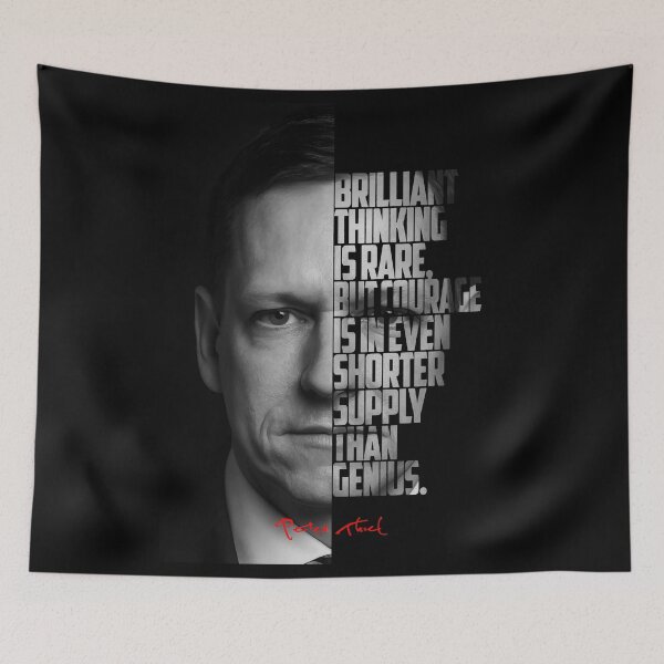 Item preview, Peter Thiel – Visionary Quote designed and sold by Enea Kelo.