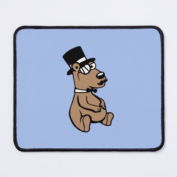 Item preview, Bear Sir Gentleman Mr. rich Monocle Glasses Top Hat designed and sold by shirt-o-mat.