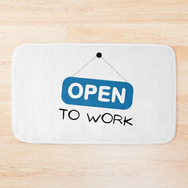 Item preview, Open to Work designed and sold by creativemondays.