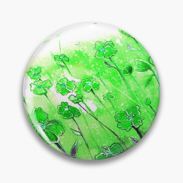 Item preview, Flowers in Green designed and sold by Linda Callaghan.