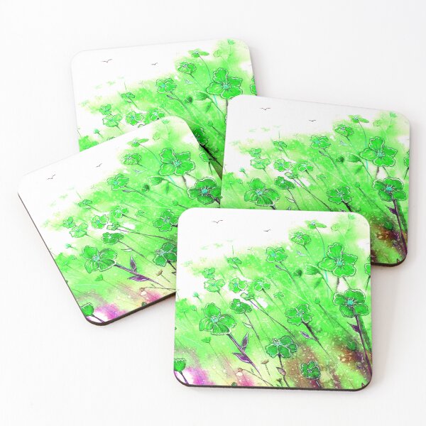 Item preview, Flowers in Green designed and sold by Linda Callaghan.