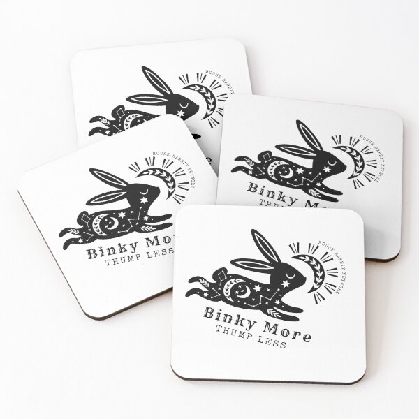 Item preview, House Rabbit Network  (Binky More - Thump Less Celestial Graphic) designed and sold by Animal-Antics.