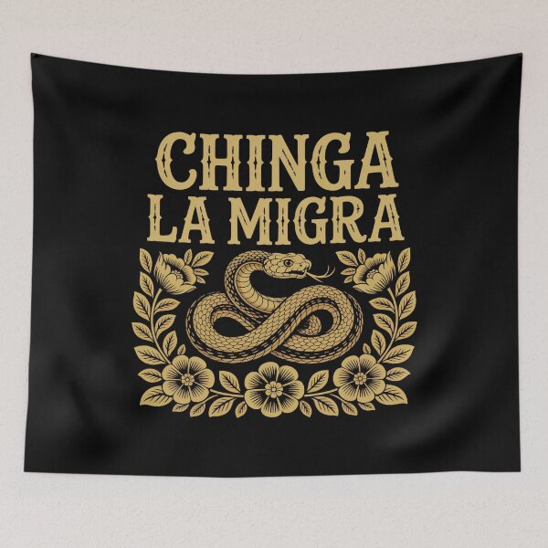 Item preview, Chinga La Migra Anti Trump designed and sold by ketkacreations.