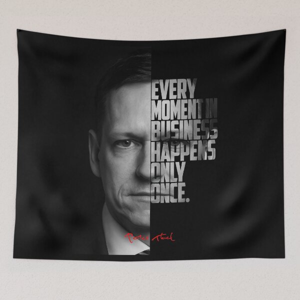 Item preview, Peter Thiel – Visionary Quote designed and sold by Enea Kelo.