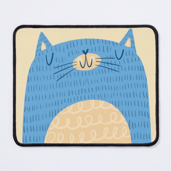 Item preview, Cute Blue Cat designed and sold by poket.piktures.