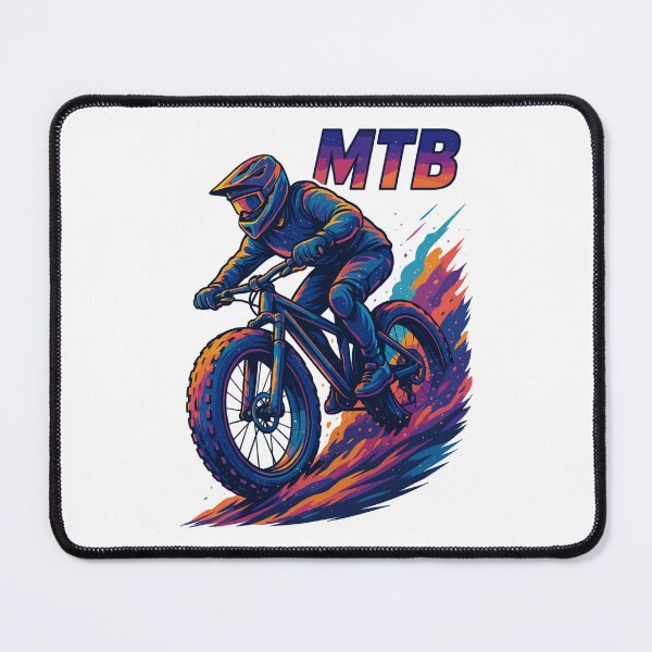 Item preview, MTB mountain biking fat bike cruising gift designed and sold by Pineapple-Tree.