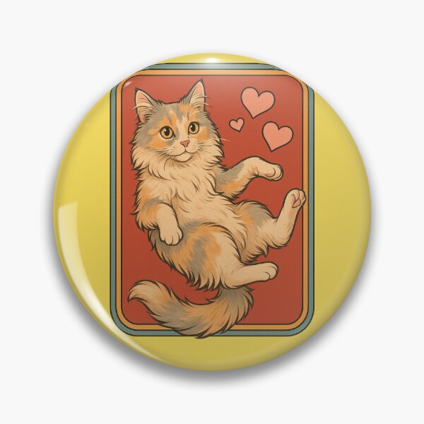 Item preview, Dilute Calico Maine Coon Cat designed and sold by FrictionMaxxing.