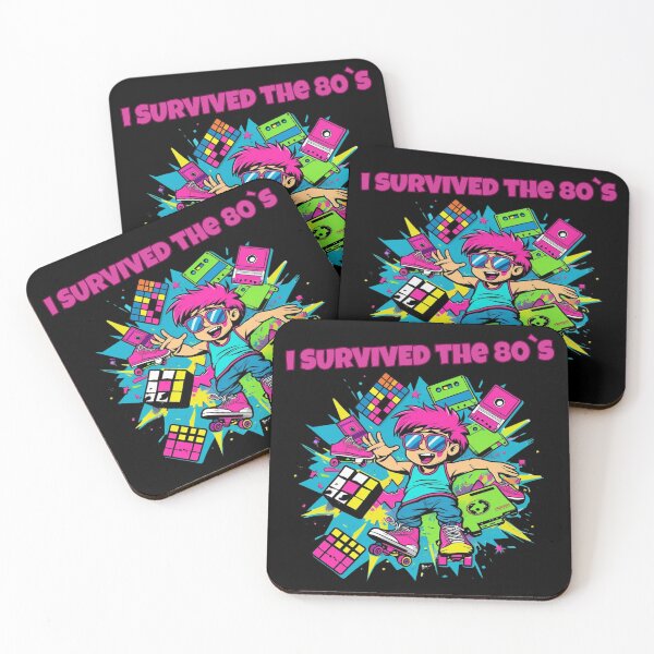 Item preview, I Survived the 80`s designed and sold by Seb-Art-Odyssey.