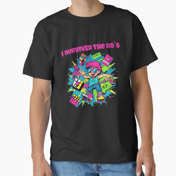 Item preview, I Survived the 80`s designed and sold by Seb-Art-Odyssey.
